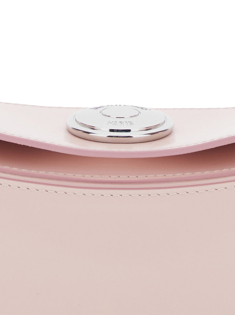 Jacquemus Leather Shoulder Bag — Pink Calf