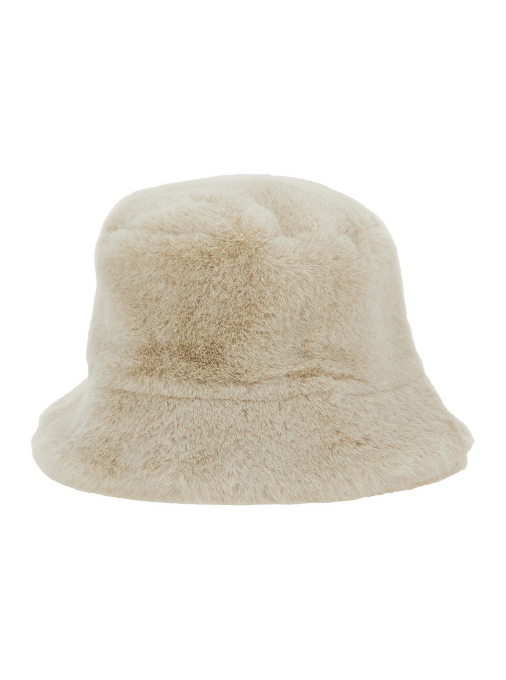 Apparis F4ha052 Ecoleather Bucket Hat — White Polyester