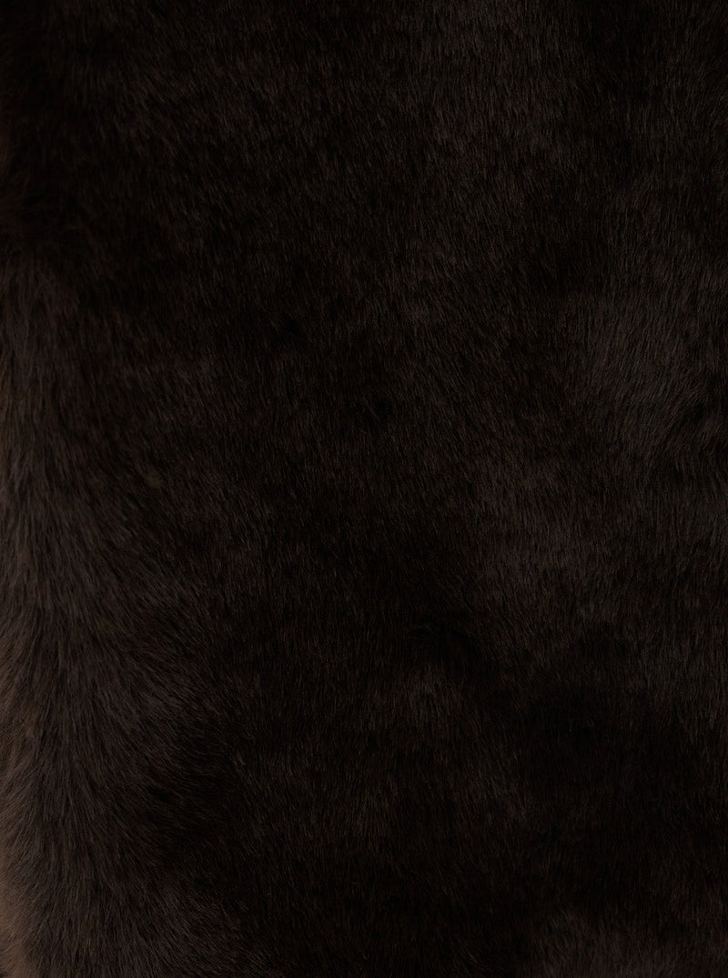 Apparis Kai Scarf — Brown Polyester Scarfs