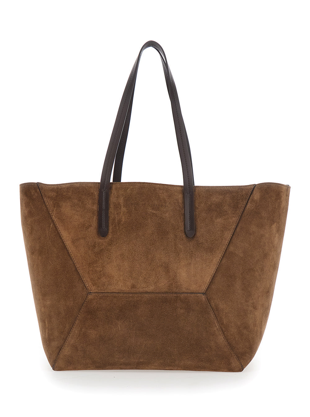 Brunello Cucinelli Tote Bag — Brown Leather