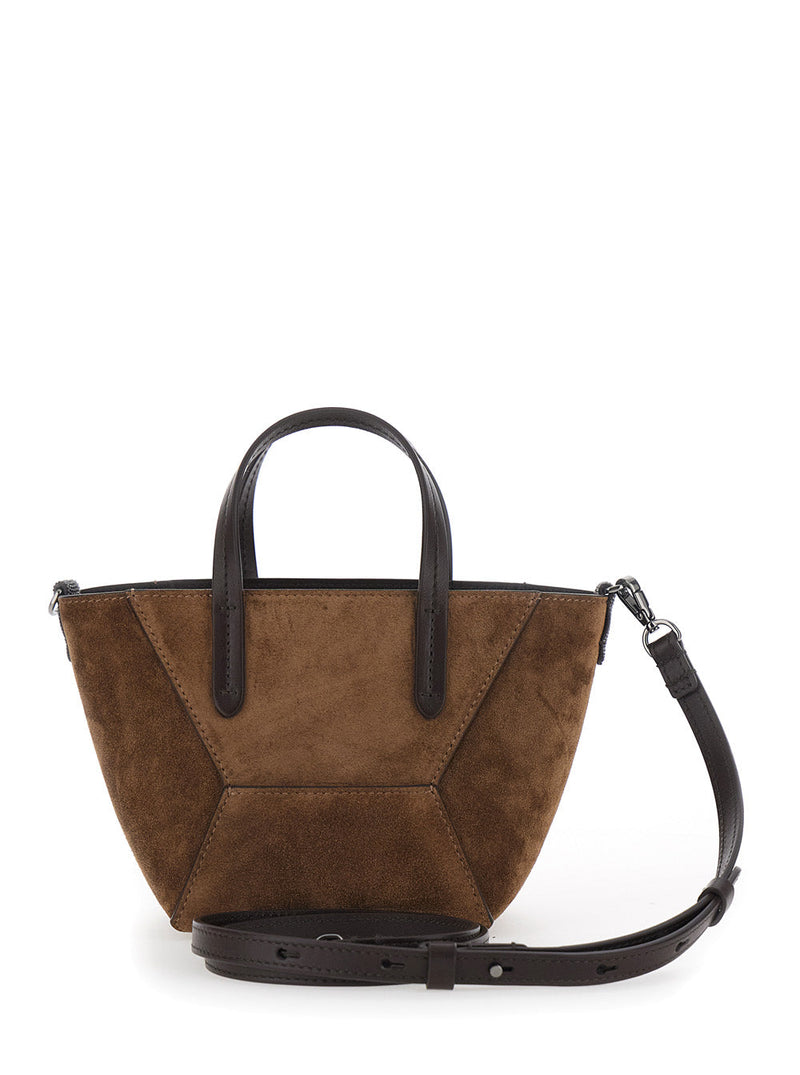 Brunello Cucinelli Mini Bag — Brown Leather