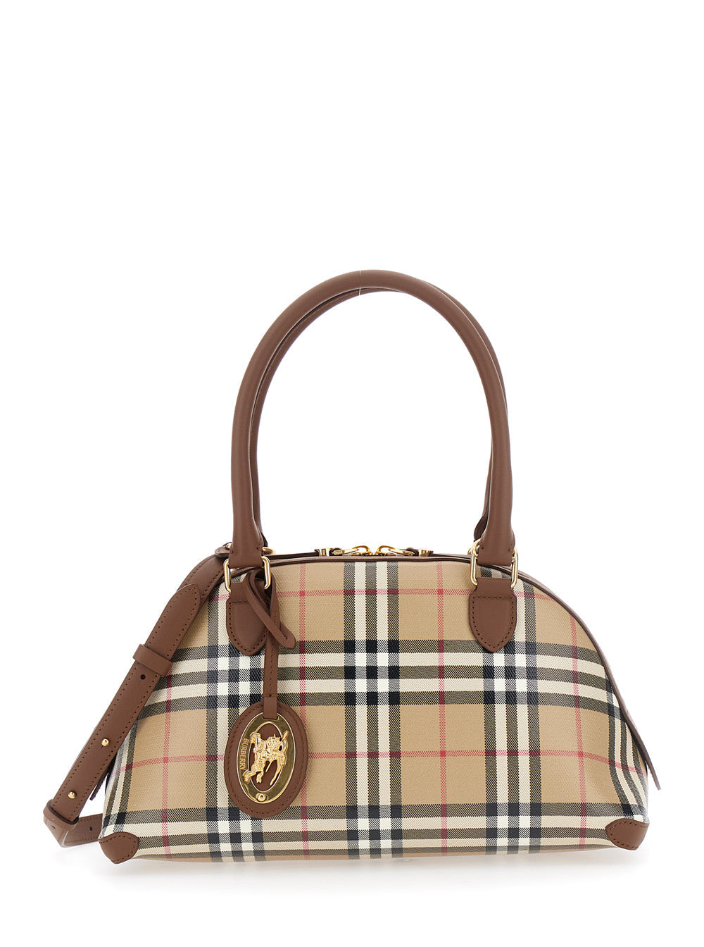 Burberry Primrose Shoulder Bag — Beige Cotton