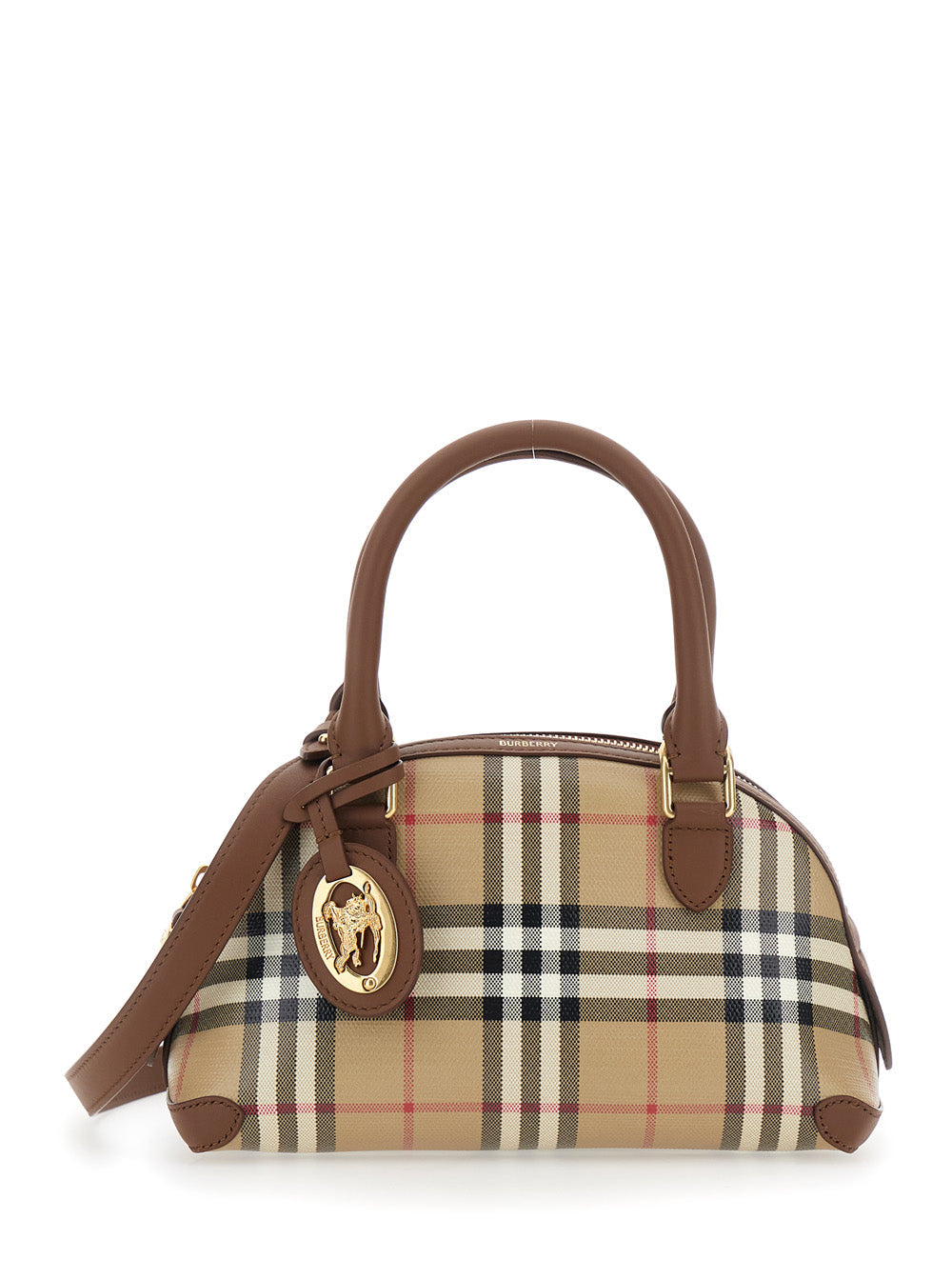 Burberry Primrose Shoulder Bag — Beige Cotton