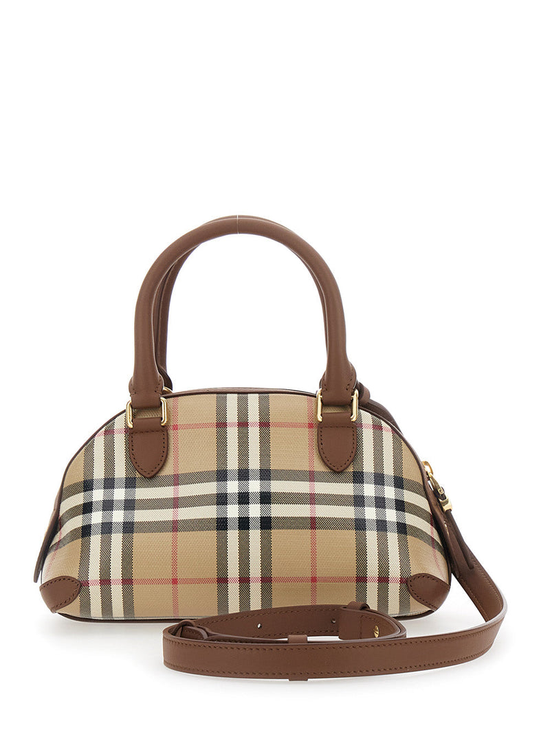 Burberry Primrose Shoulder Bag — Beige Cotton