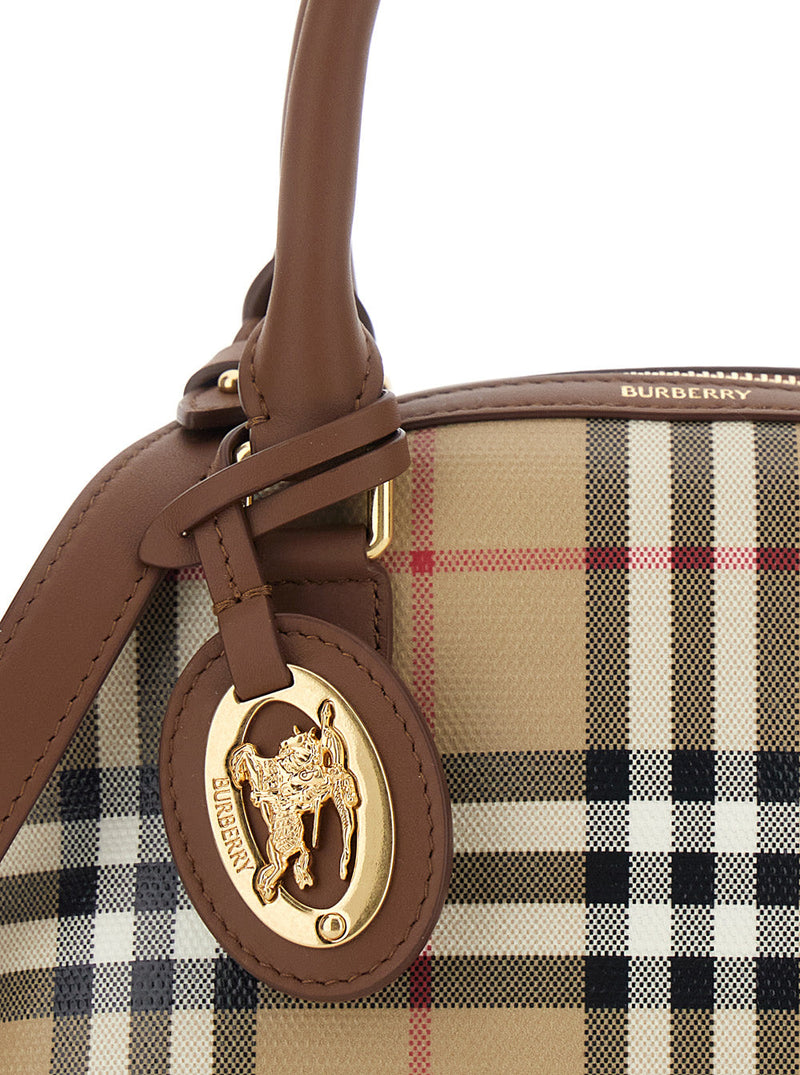 Burberry Primrose Shoulder Bag — Beige Cotton