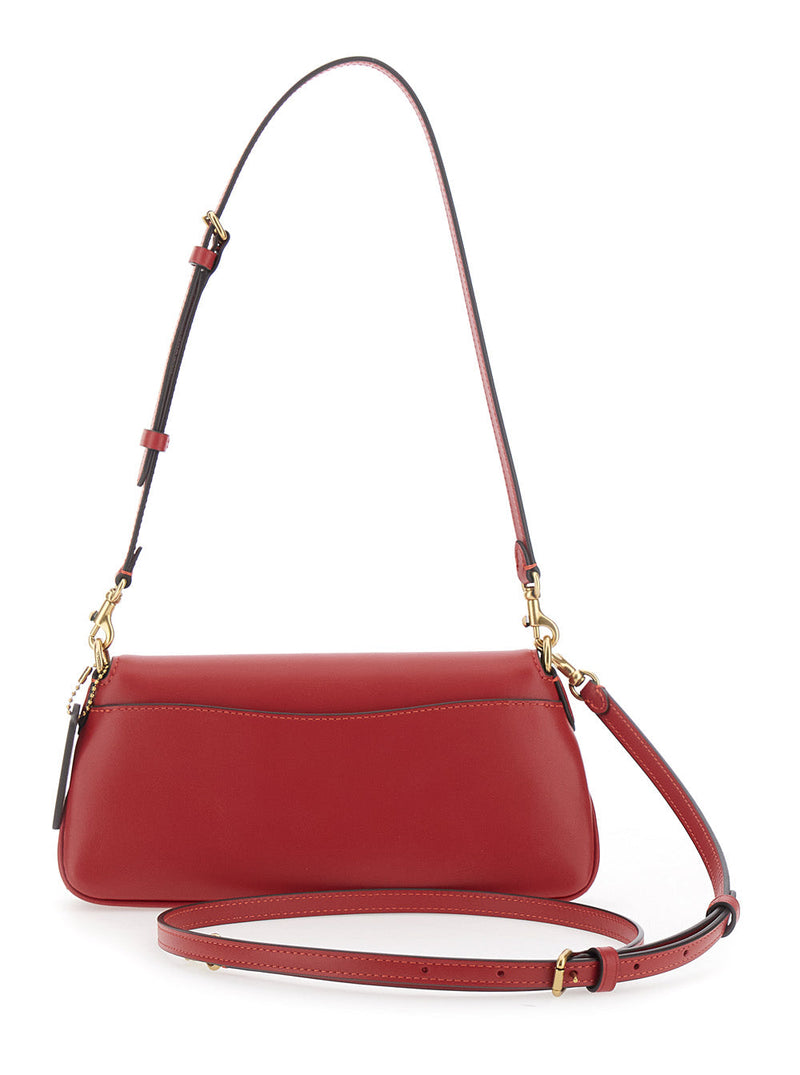 Coach Jet Shoulder Bag — Red Cow Leather