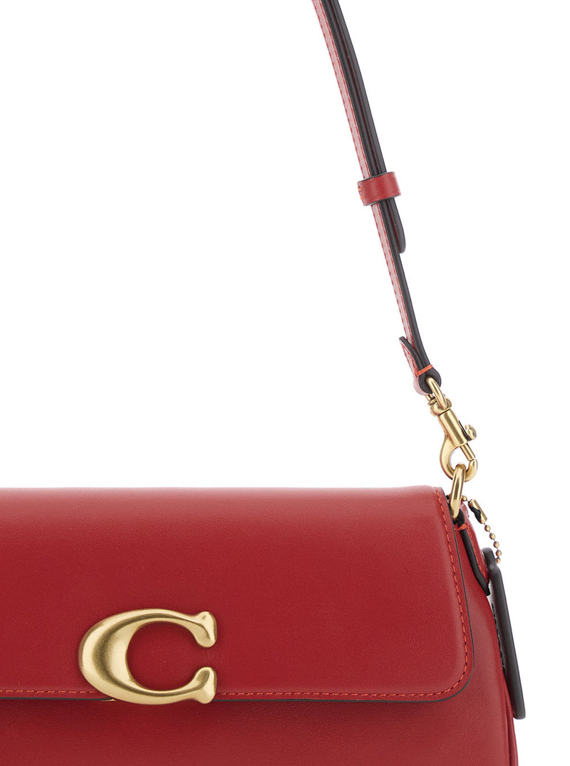 Coach Jet Shoulder Bag — Red Cow Leather