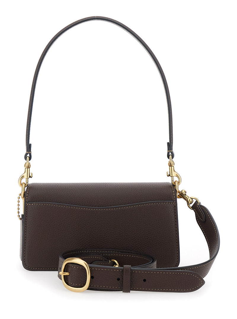 Coach Tabby Shoulder Bag — Brown Leather