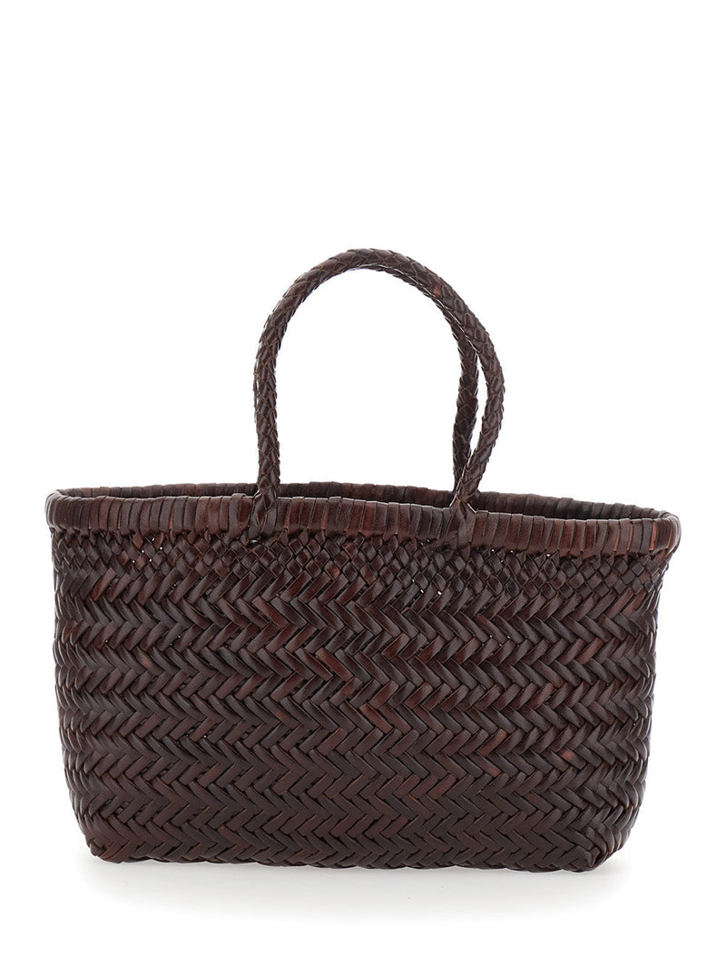 Dragon Diffusion Tote Bag — Brown Leather