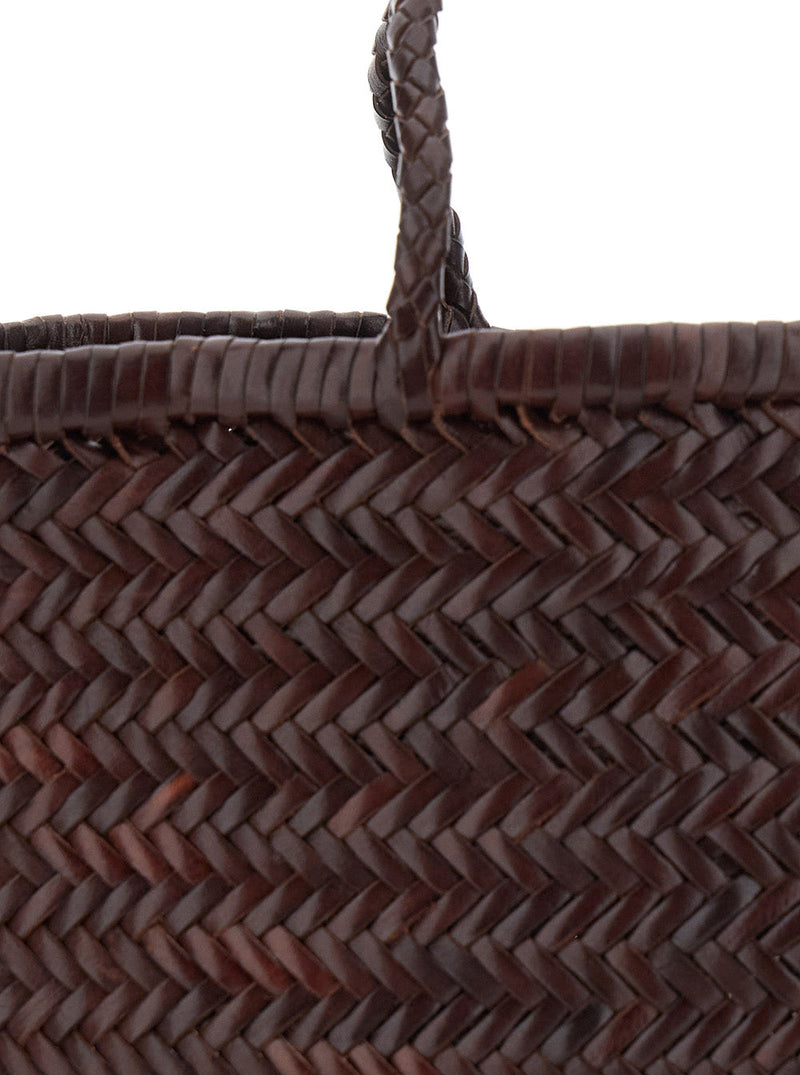 Dragon Diffusion Shoulder Bag — Brown Leather