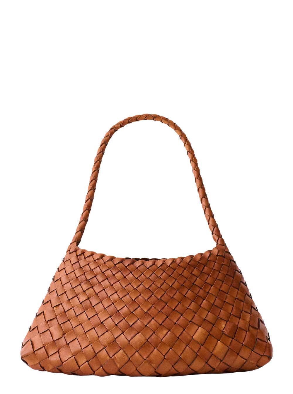 Dragon Diffusion Rosanna Shoulder Bag — Brown Leather