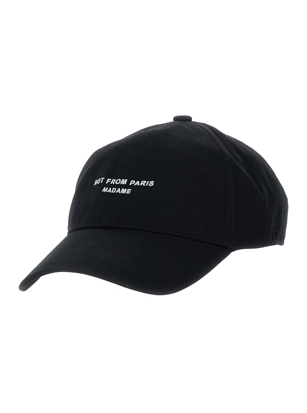 Drôle De Monsieur Lcp207co138 Baseball Cap — Black Cotton Caps