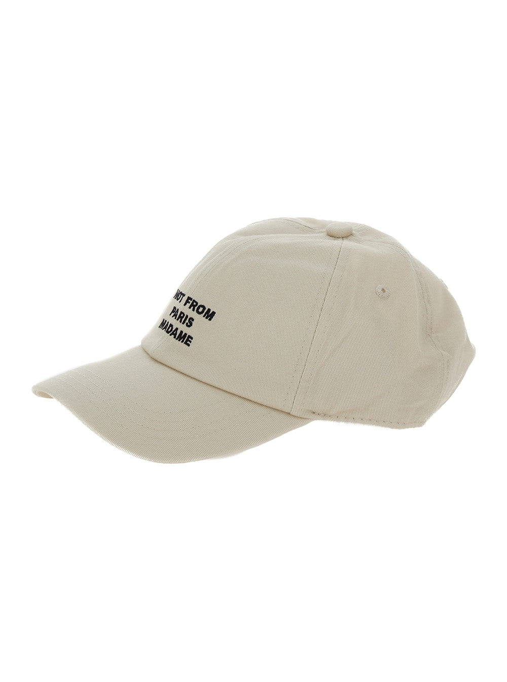 Drôle De Monsieur Permcp151co138 Baseball Cap — Beige Cotton Caps