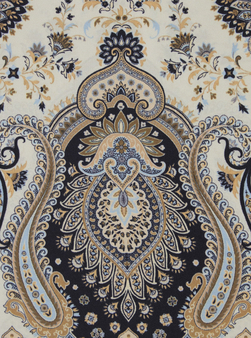 Etro Paisley Silk Scarf — Multicolor Scarfs