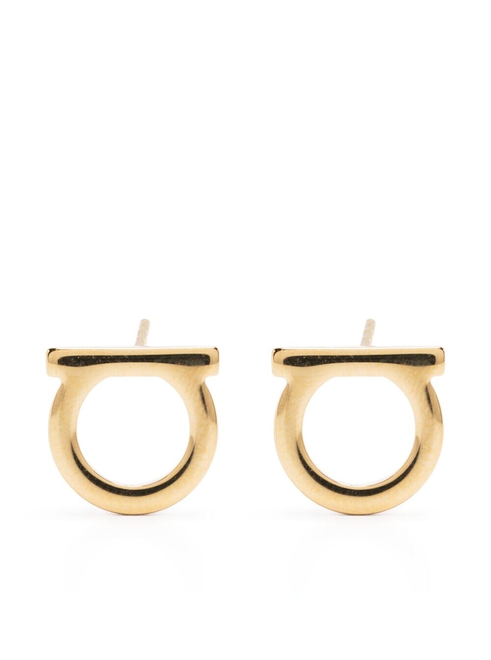 Ferragamo Earrings — Gold Brass