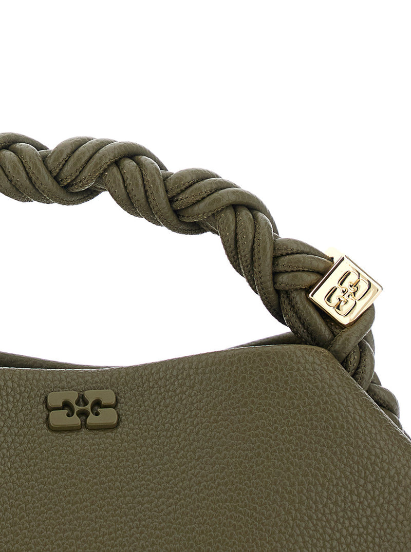Ganni Bou Mini Bag — Green Polyurethane