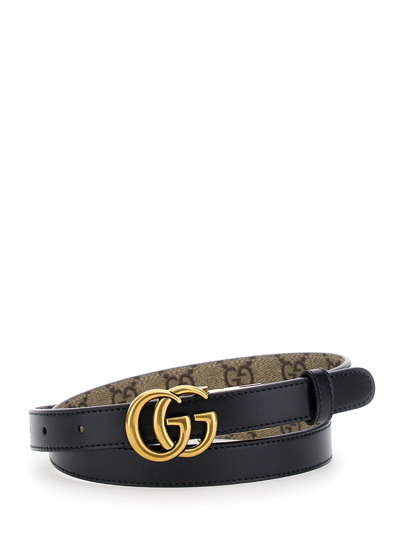Gucci Belt — Beige Polyurethane