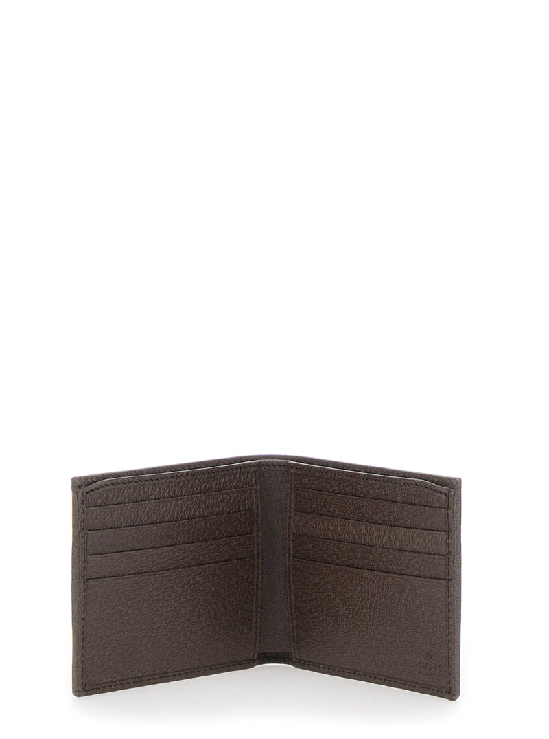 Gucci Ophidia Wallet — Beige Leather
