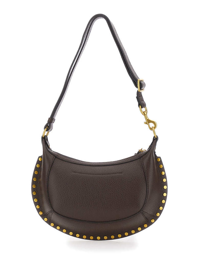Isabel Marant Crossbody Bag — Brown Leather And Technical Fabric