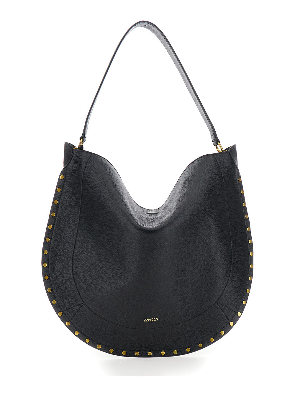 Isabel Marant Oskan Hobo Bag — Black Leather