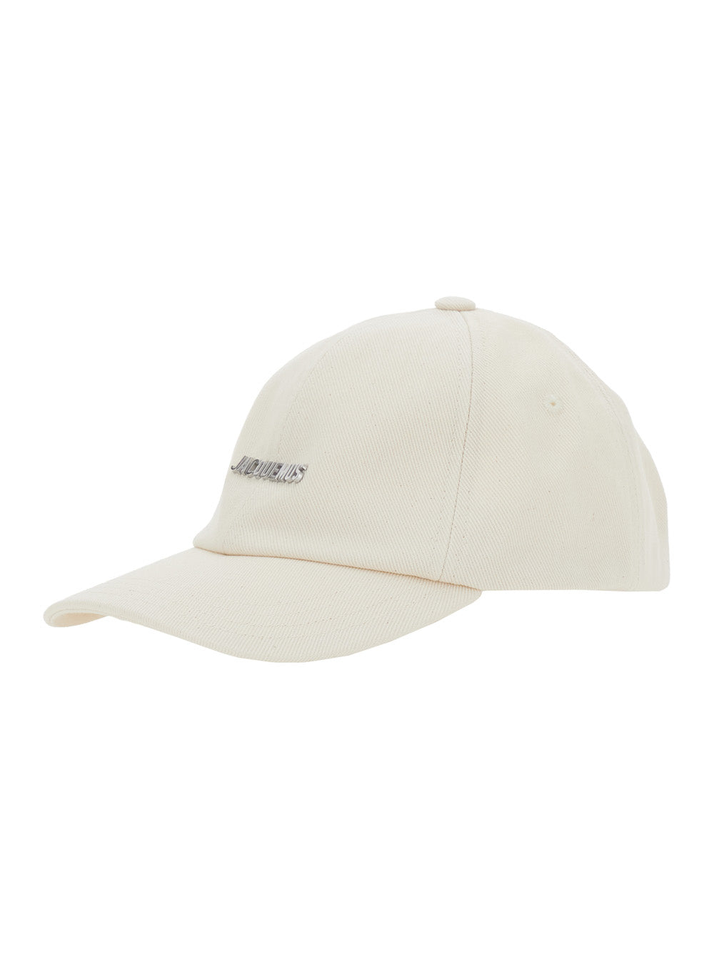Jacquemus Acu00670aw0 Baseball Cap — White Cotton Caps