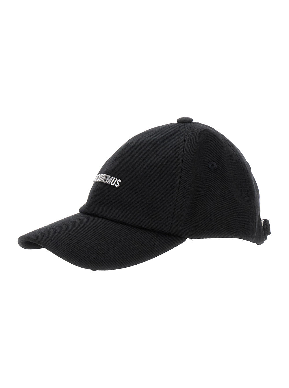 Jacquemus Acu00670aw0 Baseball Cap — Black Cotton Caps