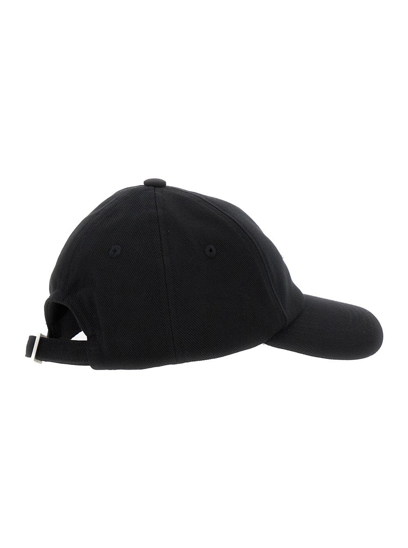 Jacquemus Acu00670aw0 Baseball Cap — Black Cotton Caps