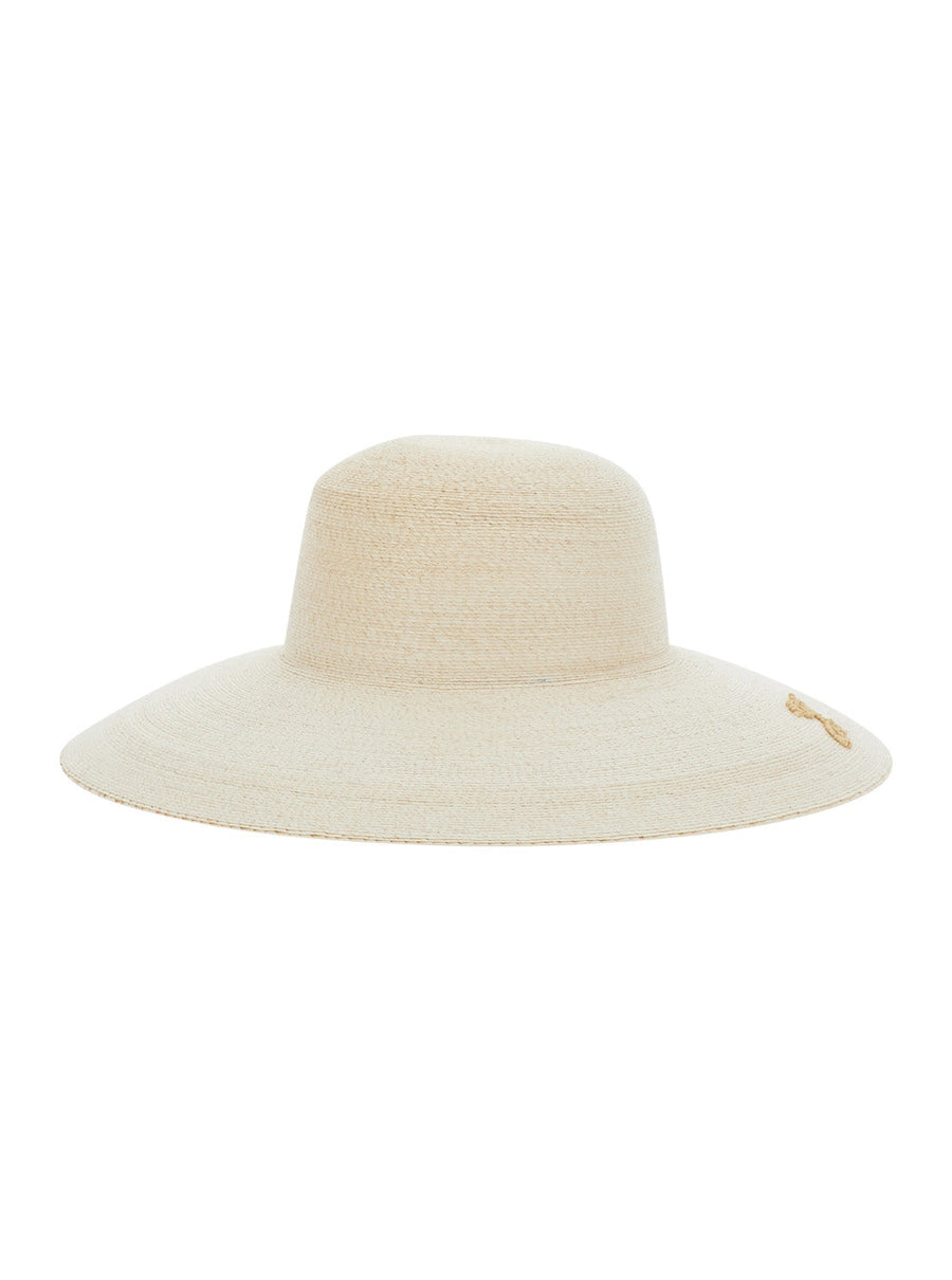 Jacquemus Acw00756 Sun Hat — Beige Raffia