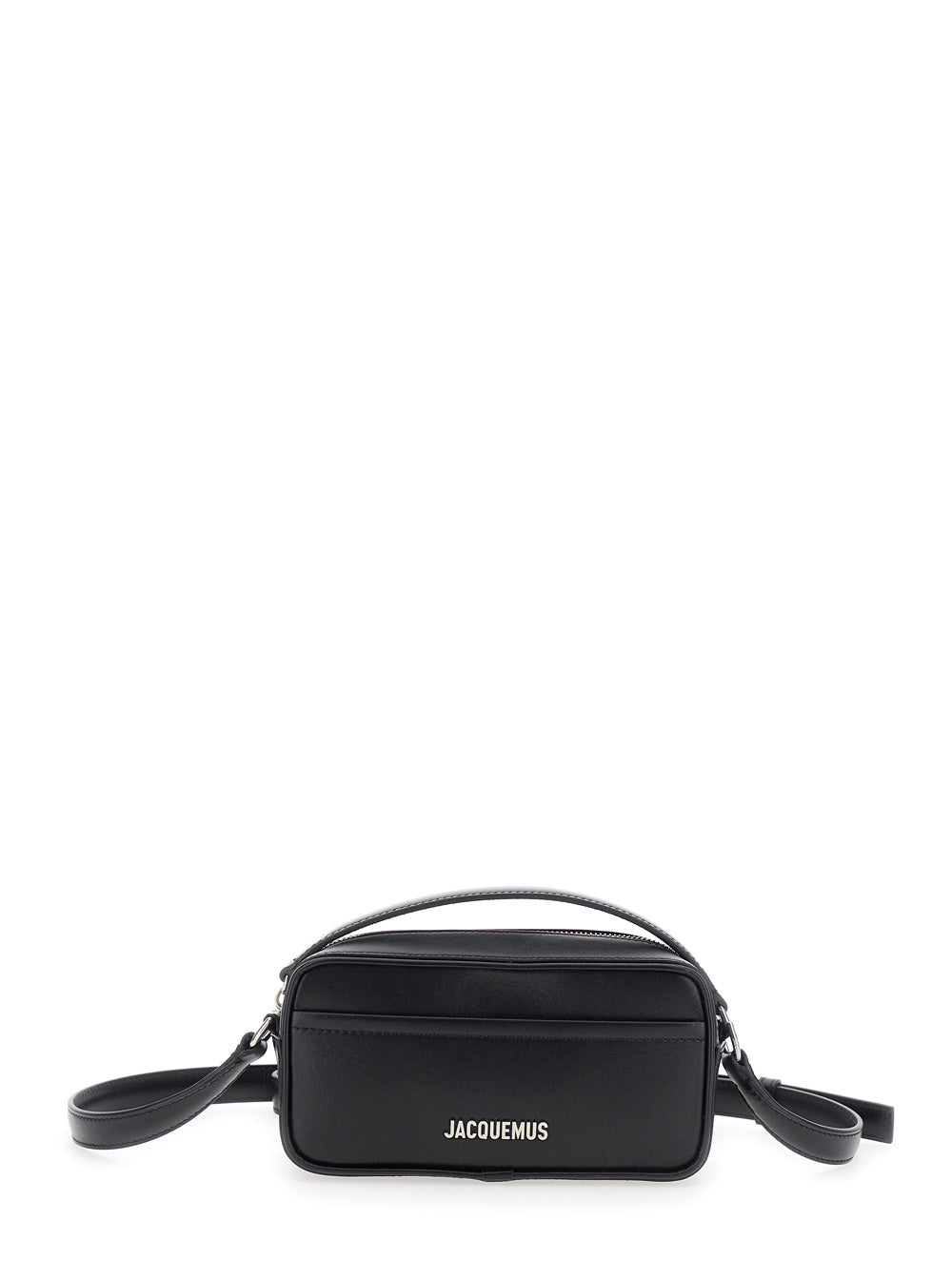 Jacquemus Crossbody Bag — Black Leather