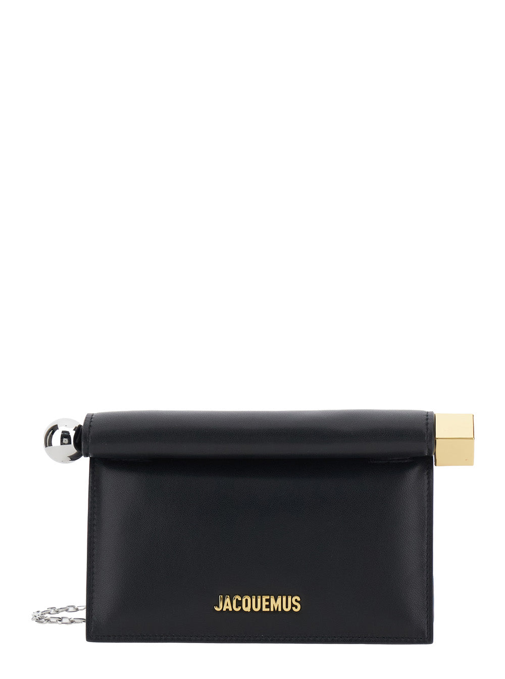 Jacquemus Clutch — Black Lamb Leather