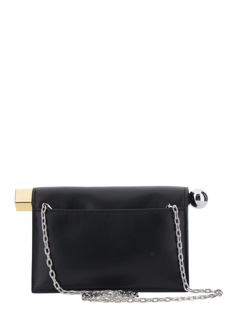 Jacquemus Clutch — Black Lamb Leather