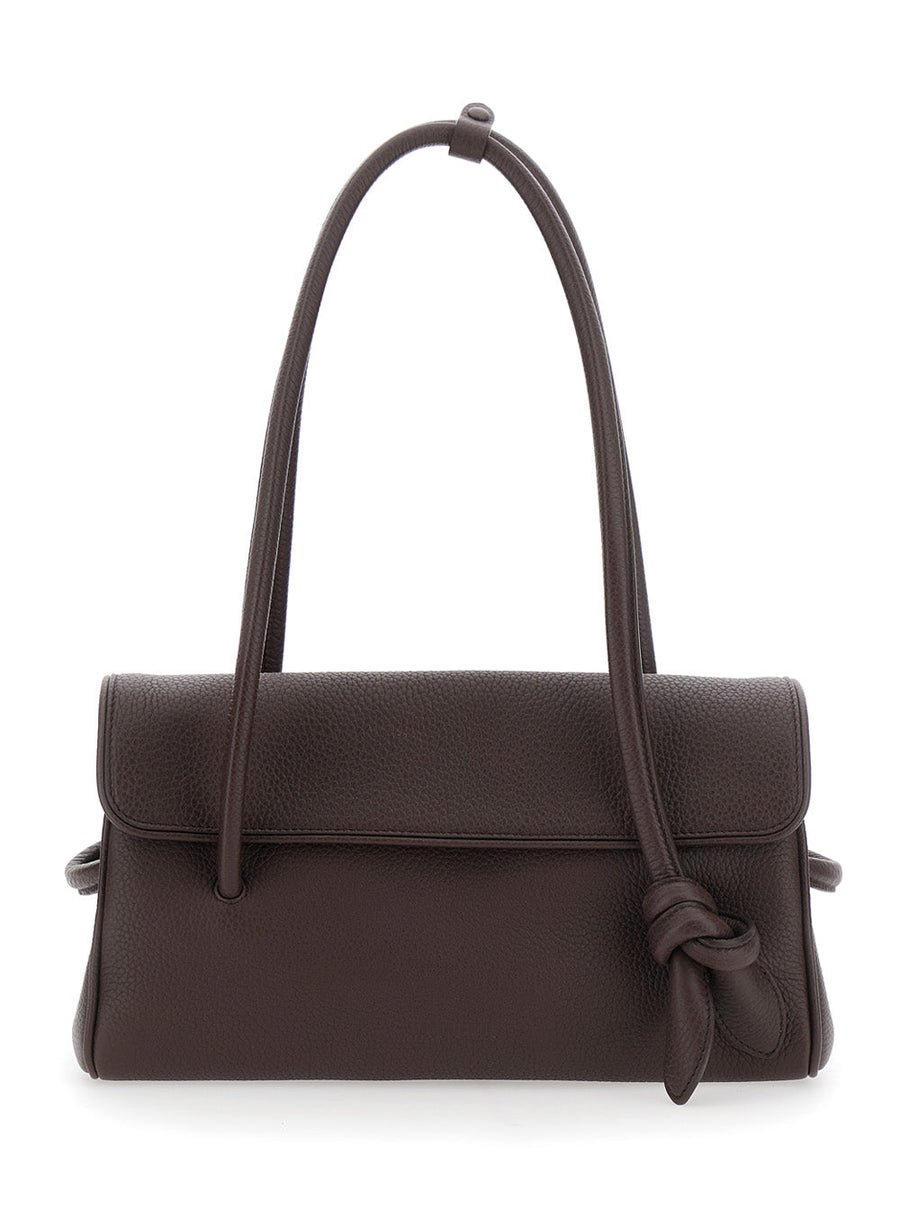 Jacquemus Shoulder Bag — Brown Calf Leather
