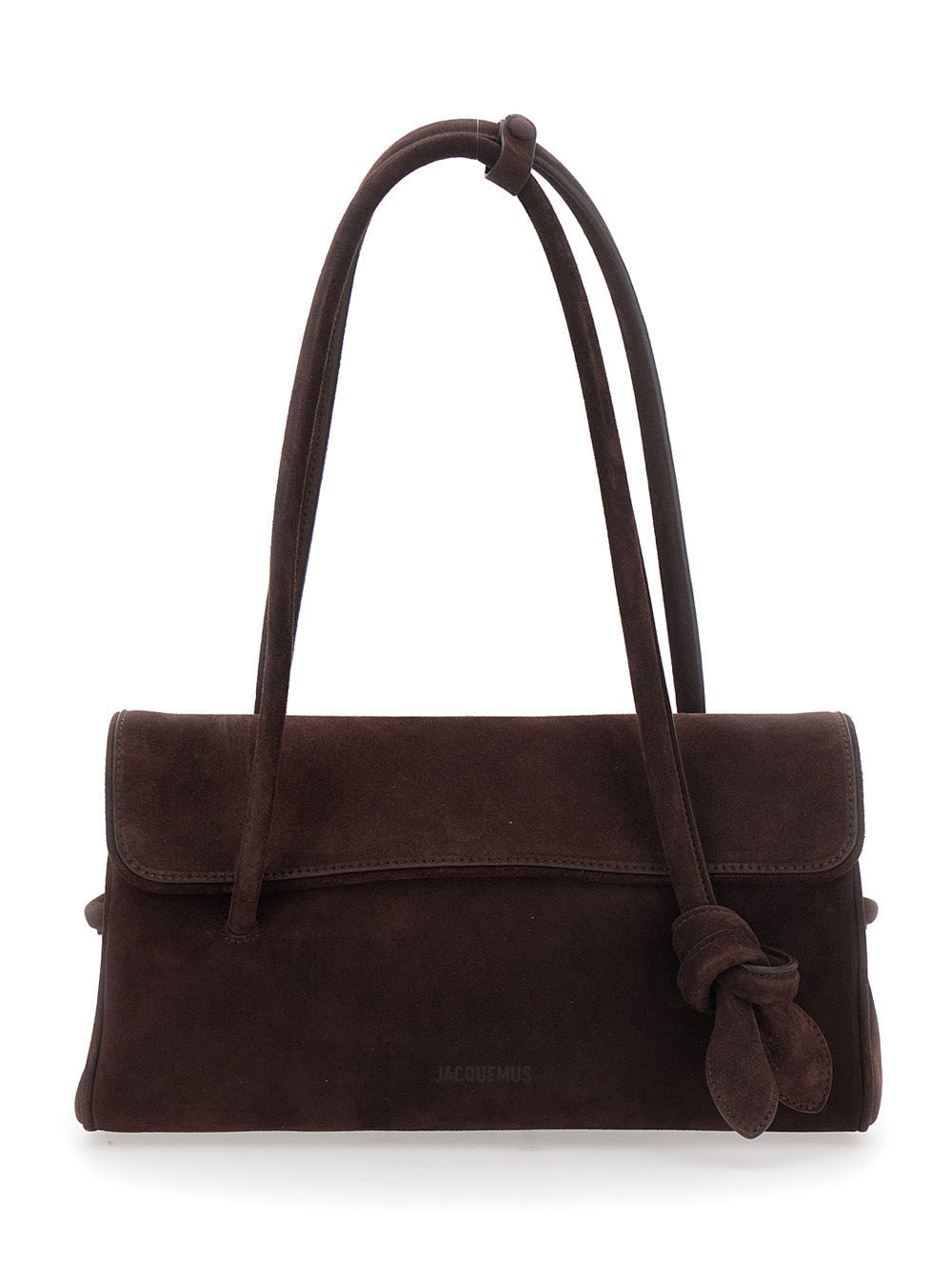 Jacquemus Le Turismo Long Shoulder Bag — Brown Calf Leather