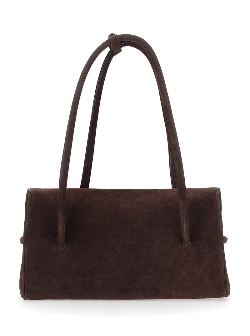 Jacquemus Le Turismo Long Shoulder Bag — Brown Calf Leather