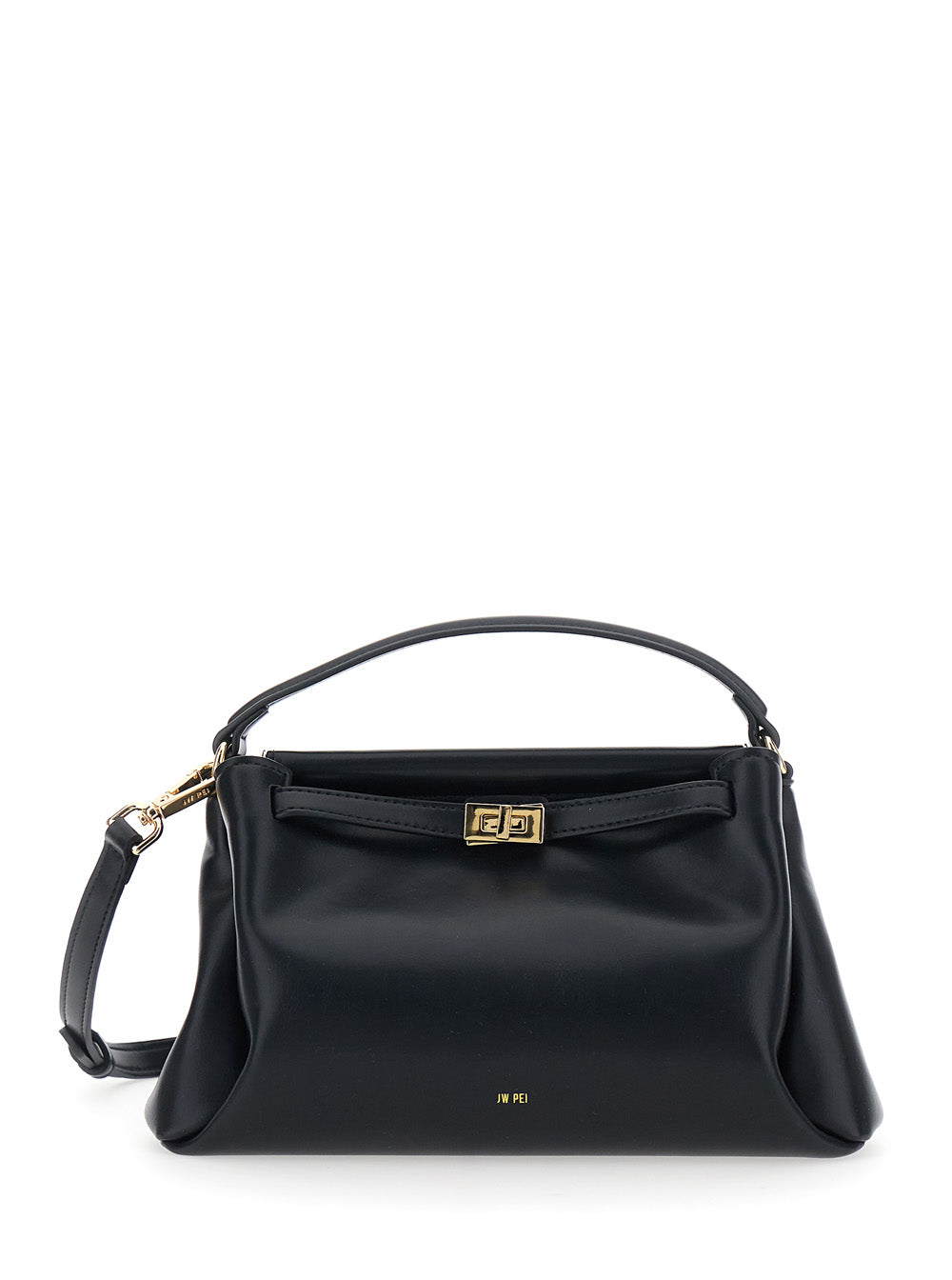 Jw Pei Top Handle Bag — Black Polyester
