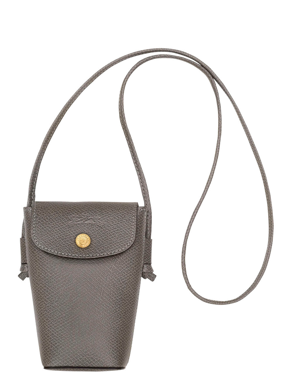 Longchamp Calf Leather Mini Bag — Gray
