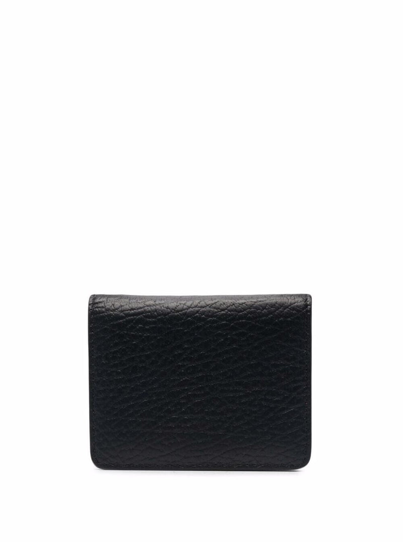 Maison Margiela Grained Calf Leather Wallet — Black