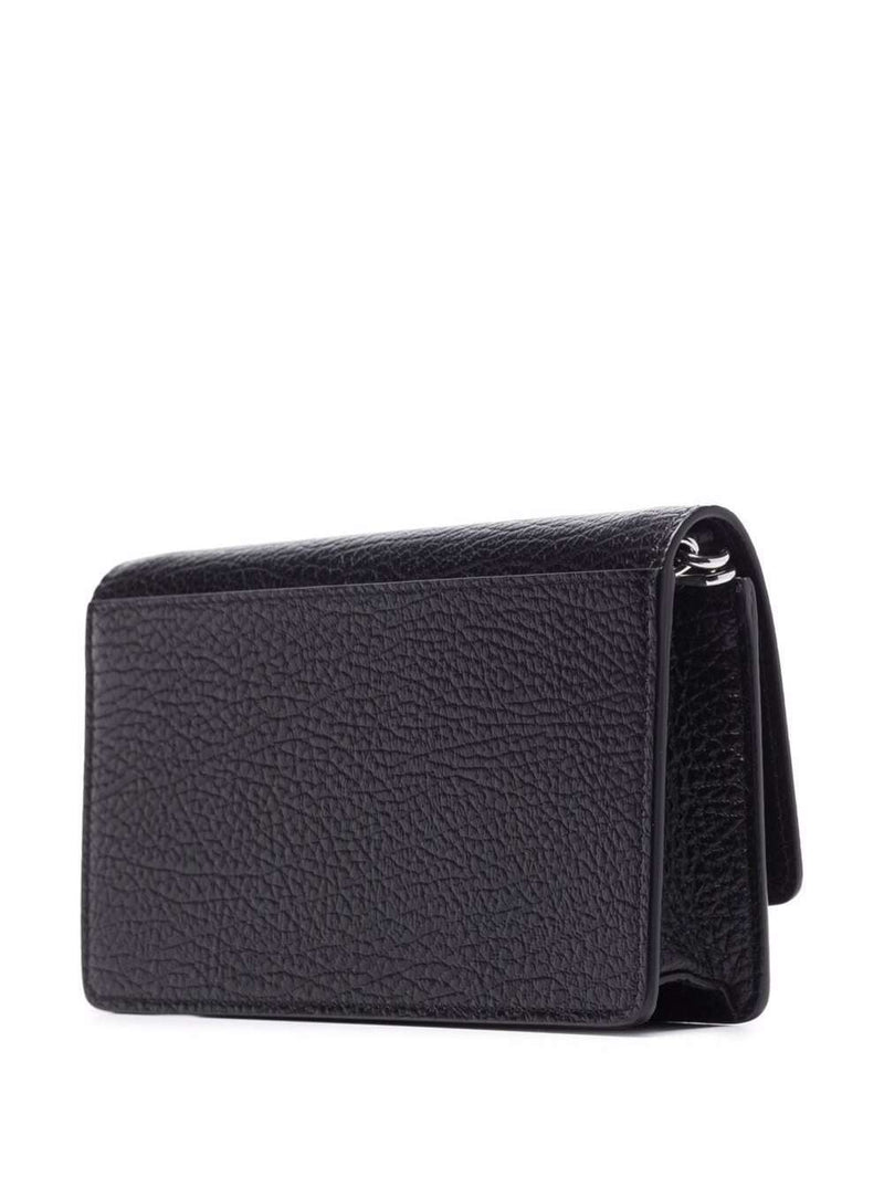 Maison Margiela Grained Calf Leather Wallet — Black