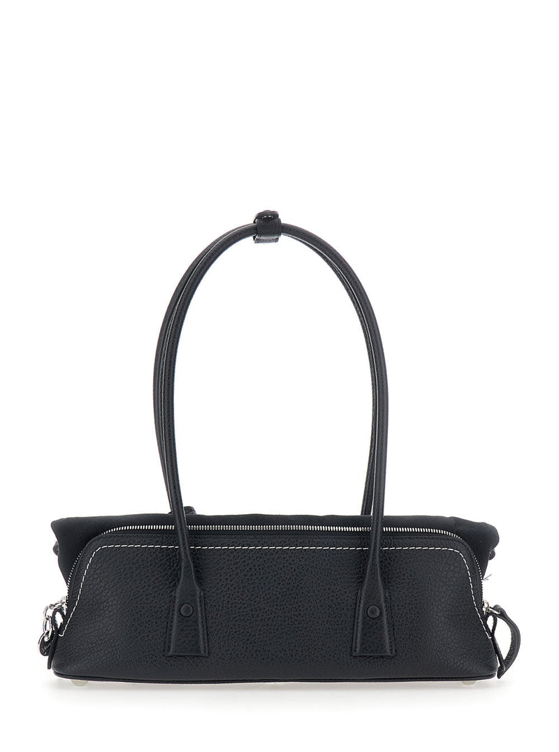 Maison Margiela Calf Leather Shoulder Bag — Black