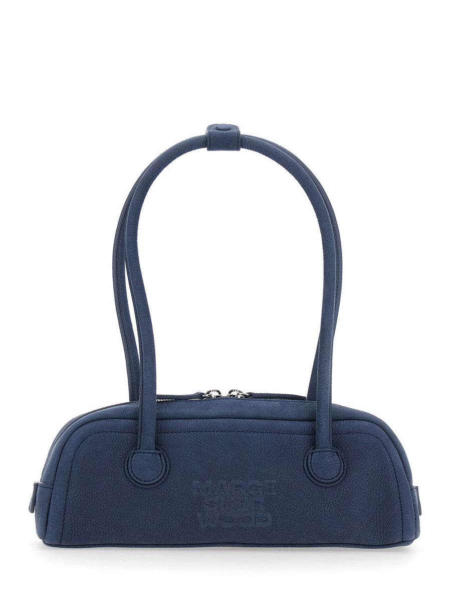 Margesherwood Shoulder Bag — Blue Cow Leather