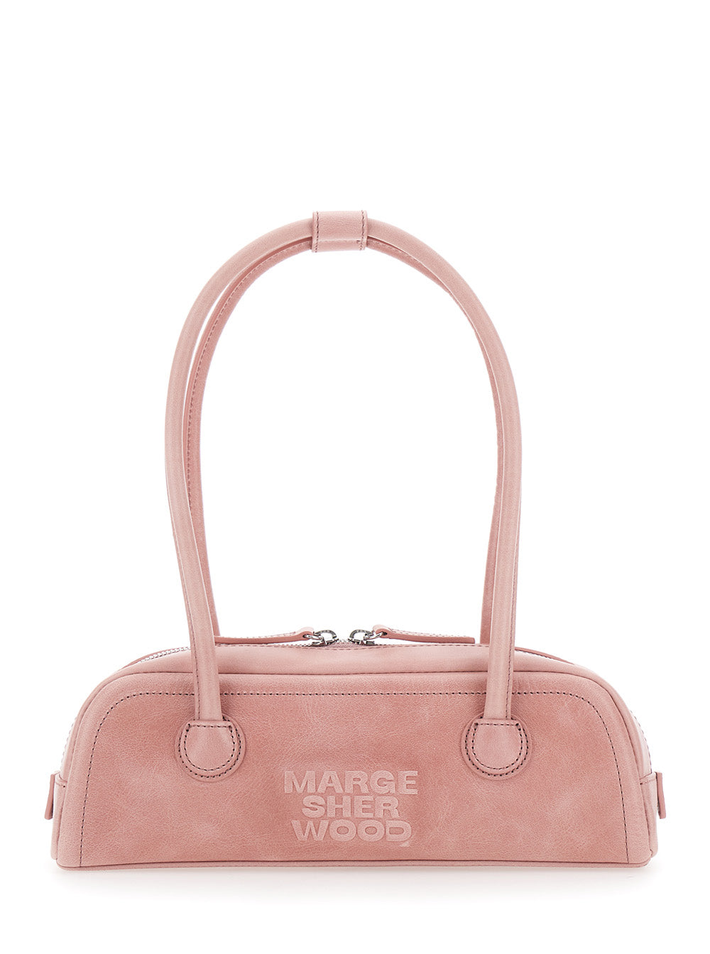 Margesherwood Shoulder Bag — Pink Cow Leather