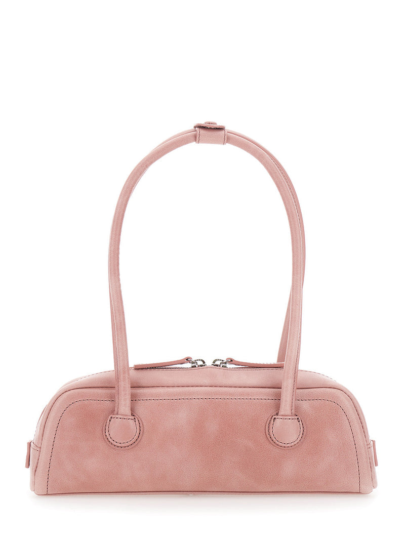 Margesherwood Shoulder Bag — Pink Cow Leather