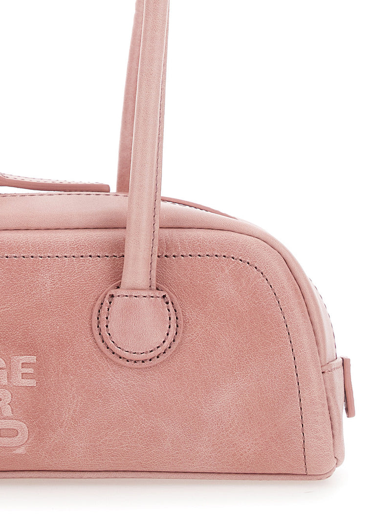Margesherwood Shoulder Bag — Pink Cow Leather