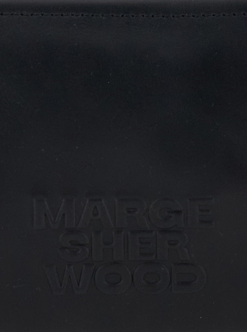 Margesherwood Shoulder Bag — Black Cow Leather