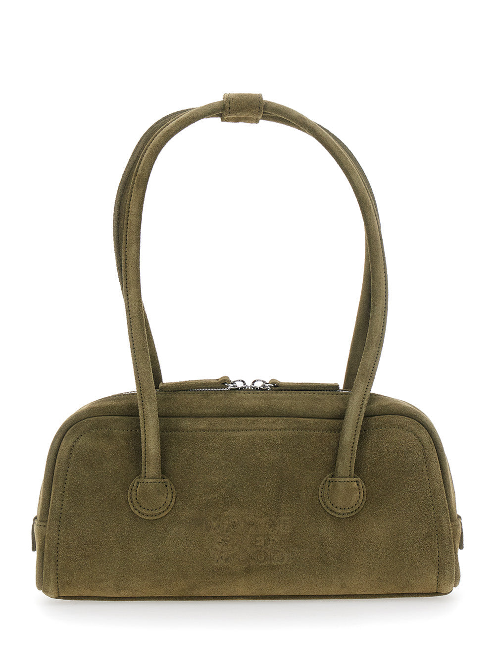 Margesherwood Shoulder Bag — Green Cow Leather