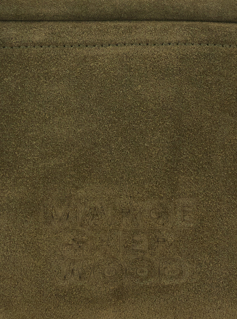 Margesherwood Shoulder Bag — Green Cow Leather