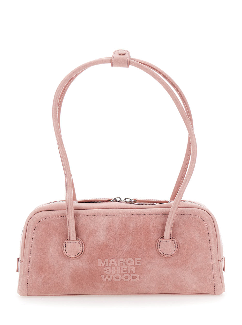 Margesherwood Shoulder Bag — Pink Cow Leather