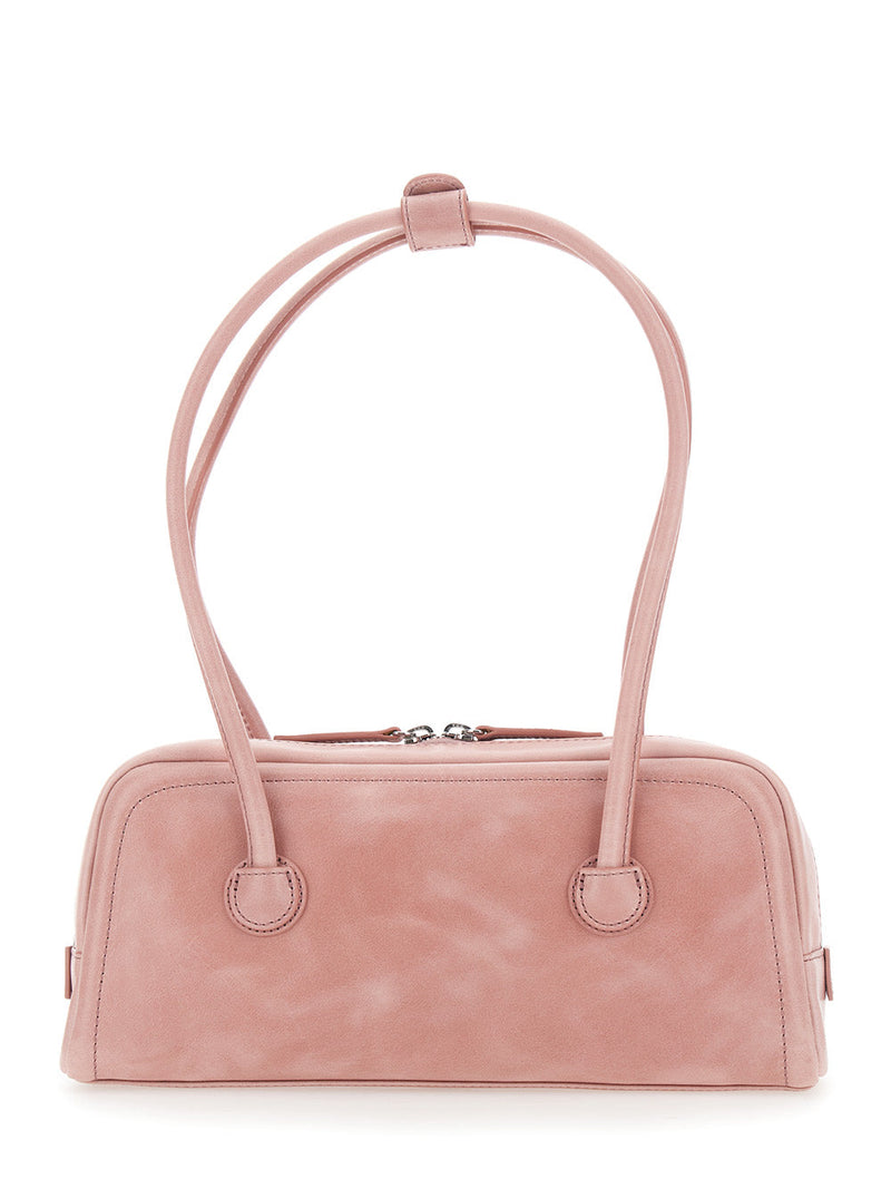 Margesherwood Shoulder Bag — Pink Cow Leather