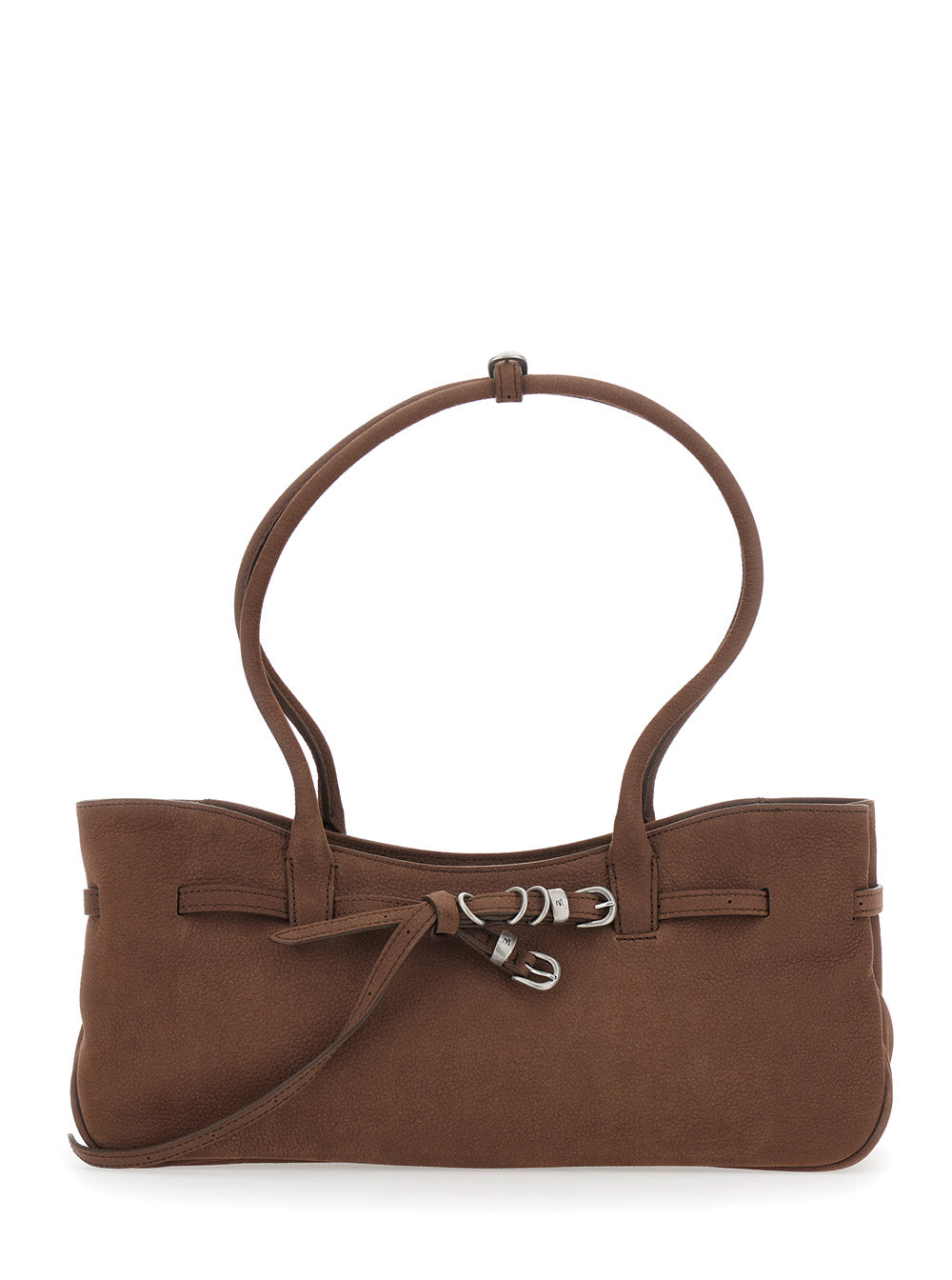 Margesherwood Leather Shoulder Bag — Brown Cow