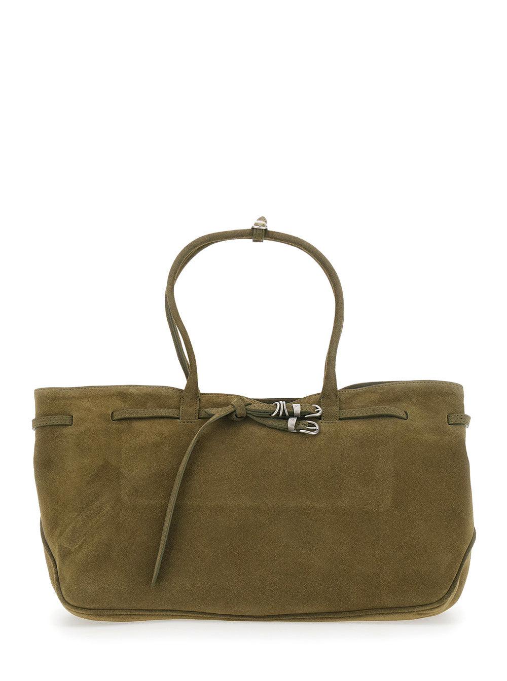 Margesherwood Shoulder Bag — Green Cow Leather